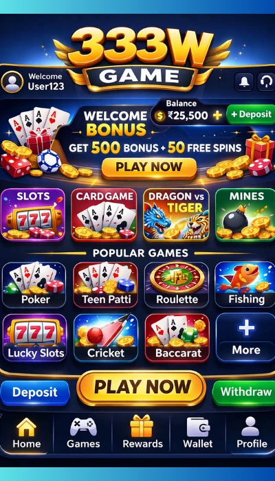 333w game dashboard image