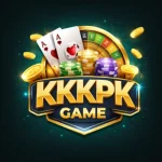 KKKPK Game Logo – Modern Dark Theme Gaming Brand Identity