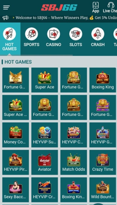 SBJ66 Game dashboard image