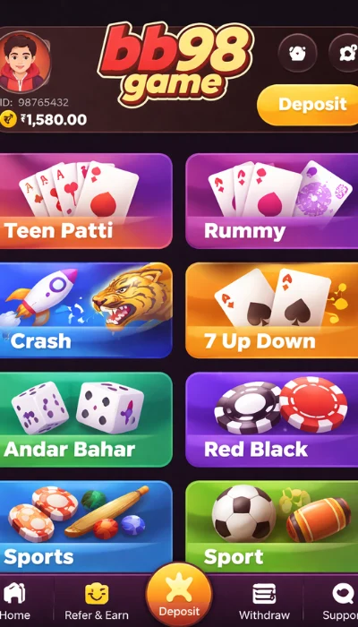 bb98 game dashboard image