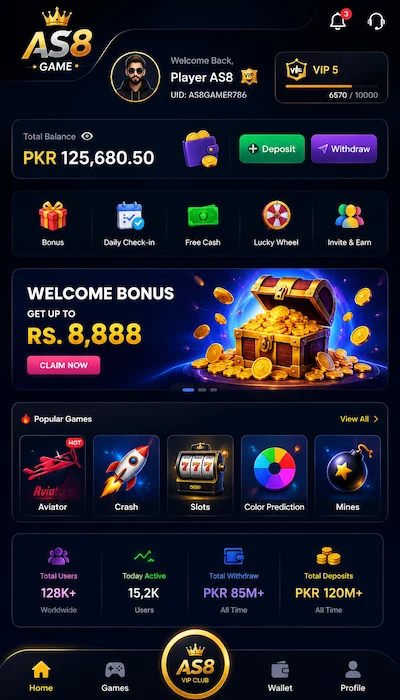 as8 game dishboard image