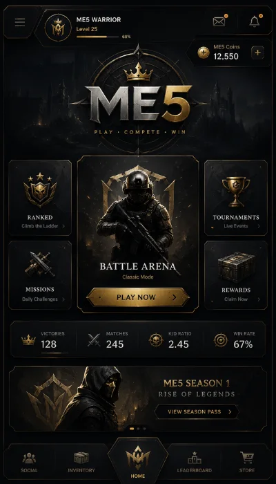 ME5 game dashboard image